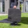 Зонт SKY BLACK круглый в комплекте с утяжелителями