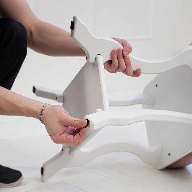 Банкетка Берже 26 белый ясень Банкетка Берже 26 белый ясень