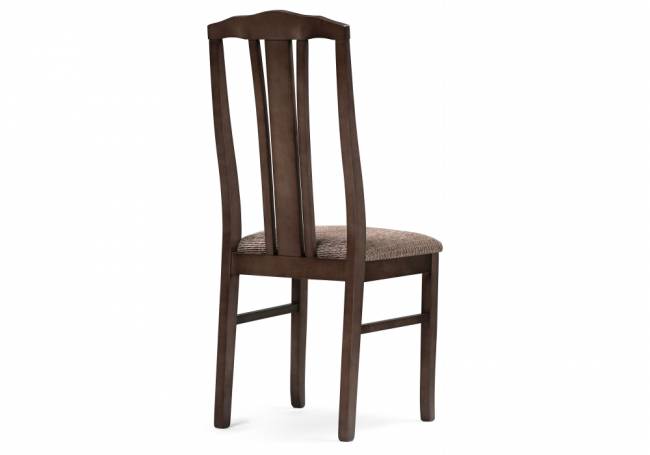 Стул деревянный Исаро орех / мерц белый