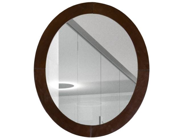 Зеркало навесное Берже 24 темно-коричневый 70 см х 60 см Зеркало навесное Берже 24 темно-коричневый 70 см х 60 см