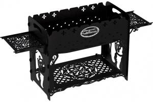 Мангал разборный "Медведь", стандарт, ST3, 2мм