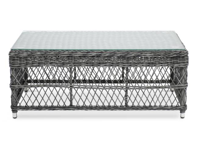 "Гранд Латте" стол журнальный из искусственного ротанга, цвет графит "Гранд Латте" стол журнальный из искусственного ротанга, цвет графит