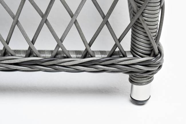 "Гранд Латте" стол журнальный из искусственного ротанга, цвет графит "Гранд Латте" стол журнальный из искусственного ротанга, цвет графит