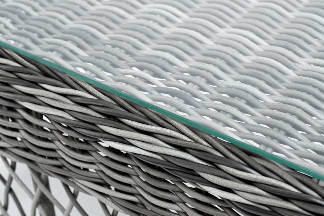 "Гранд Латте" стол журнальный из искусственного ротанга, цвет графит "Гранд Латте" стол журнальный из искусственного ротанга, цвет графит