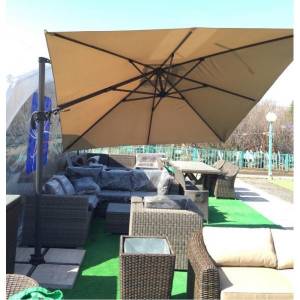 Зонт для кафе AFM-250SDB-Dark Beige Зонт для кафе AFM-250SDB-Dark Beige