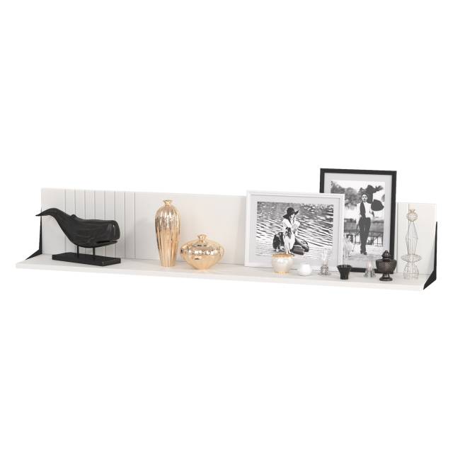 Стенка в гостиную Валенсия № 80 цвет белый шагрень