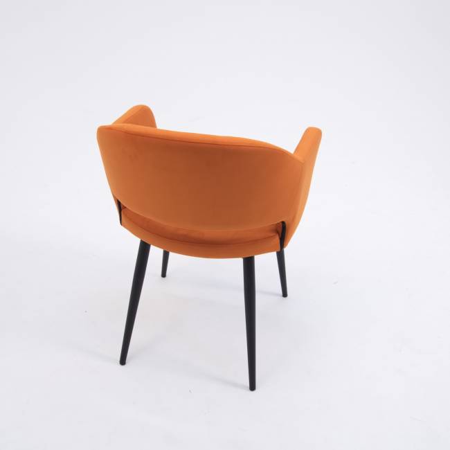 Стул Пичч чёрный / оранжевый Стул Пичч чёрный / оранжевый